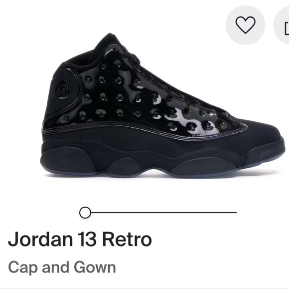 Jordan Other - Jordan 13 Retro (2019) Rare Cap & Gown Mens 10 Womens 11.5 EUC